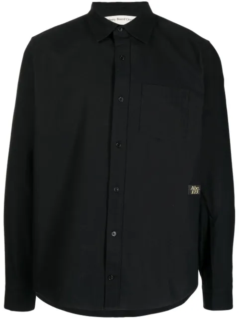 Advisory Board Crystals long sleeve front pocket shirt