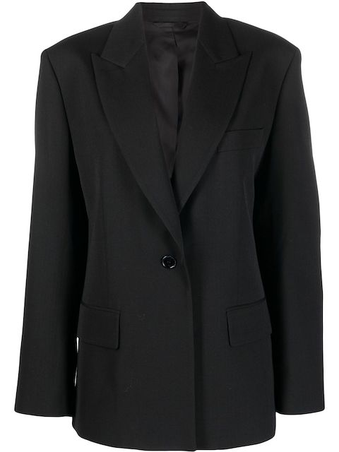 Acne Studios single-breasted peak-lapel blazer