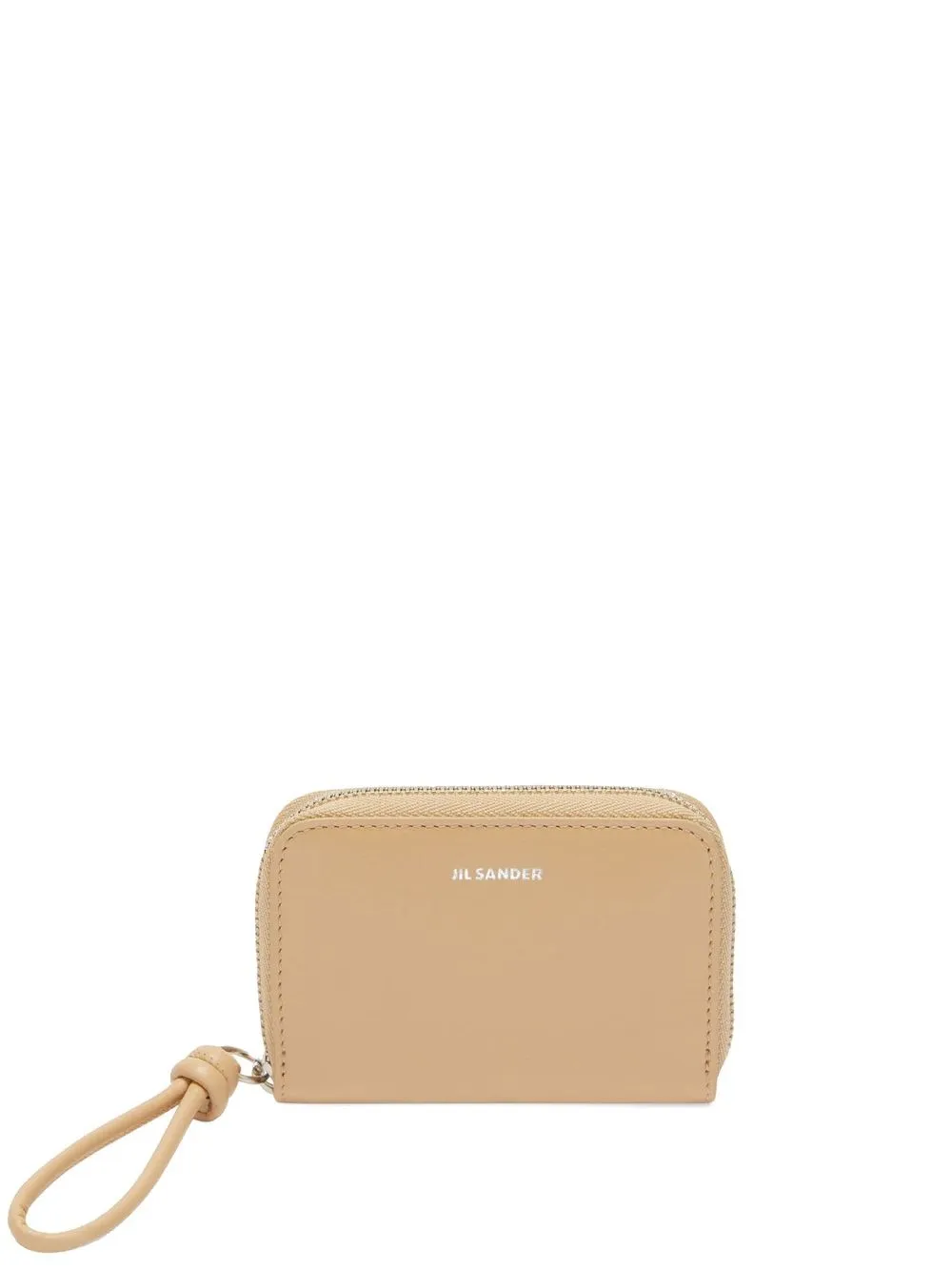 

Jil Sander logo-embossed leather wallet - Neutrals