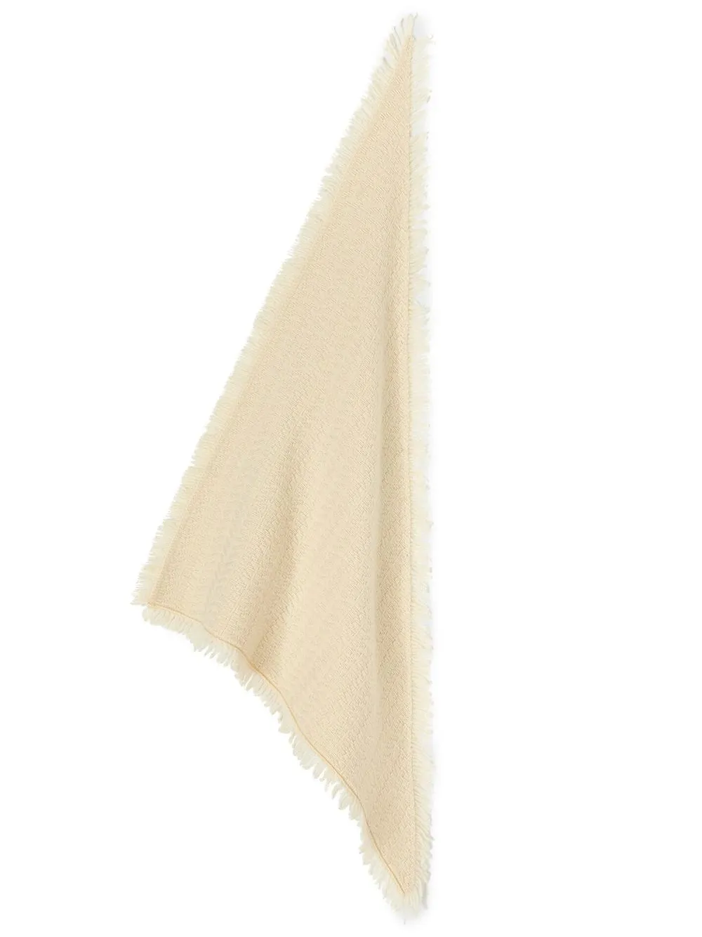 

Jil Sander fringed-edge knit scarf - Neutrals