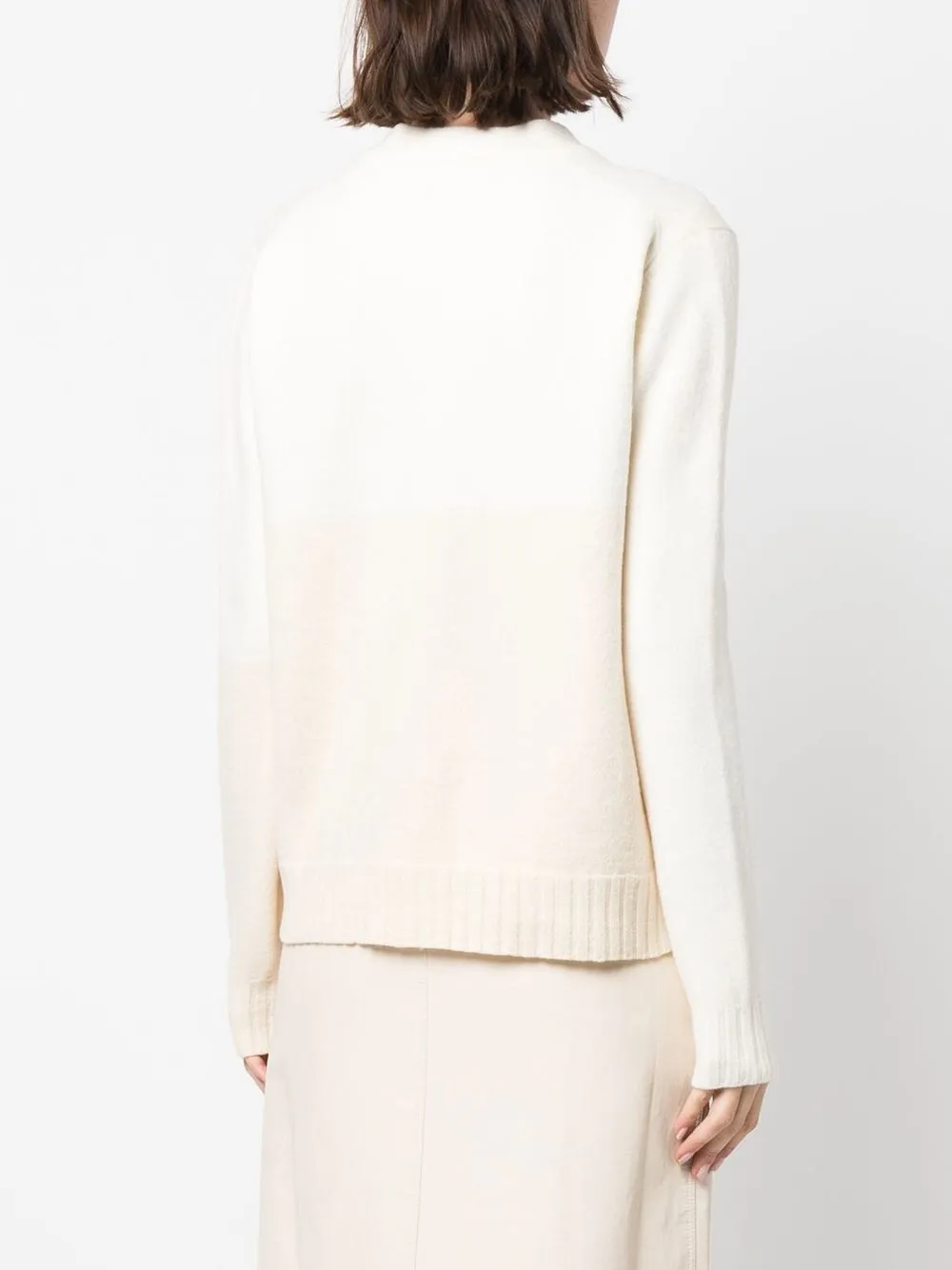 Jil Sander Oversized Cashmere Cardigan In Neutrals | ModeSens