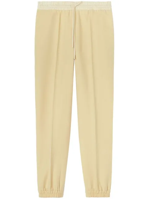 Jil Sander drawstring-fastening waistband trousers