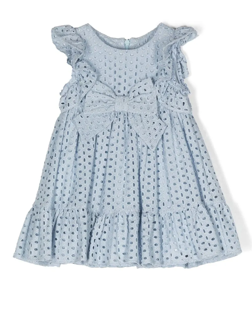 

Lapin House vestido sin mangas con detalle de pliegues - Azul