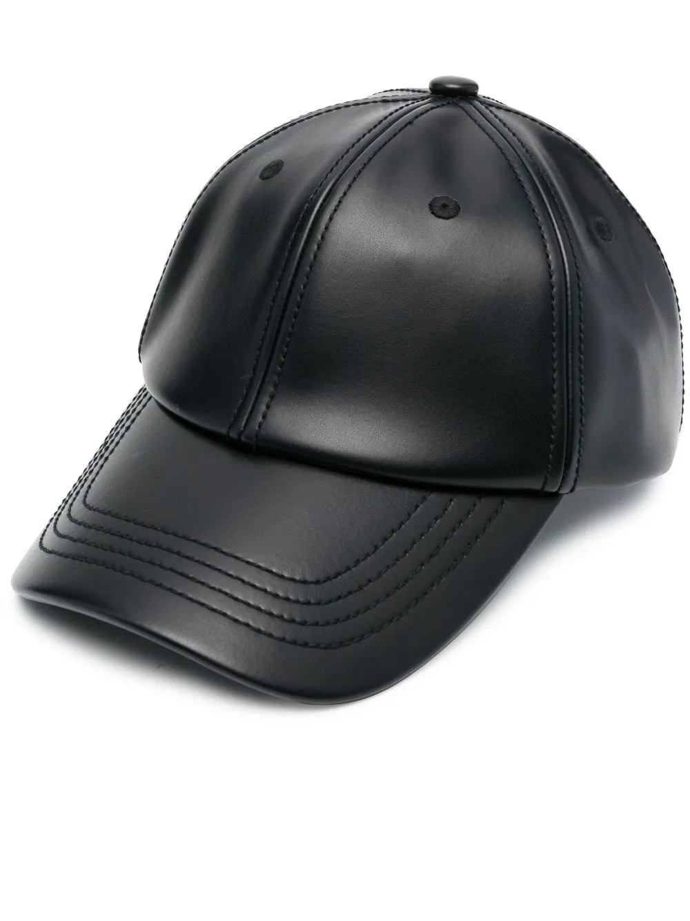 

Acne Studios faux-leather baseball cap - Black