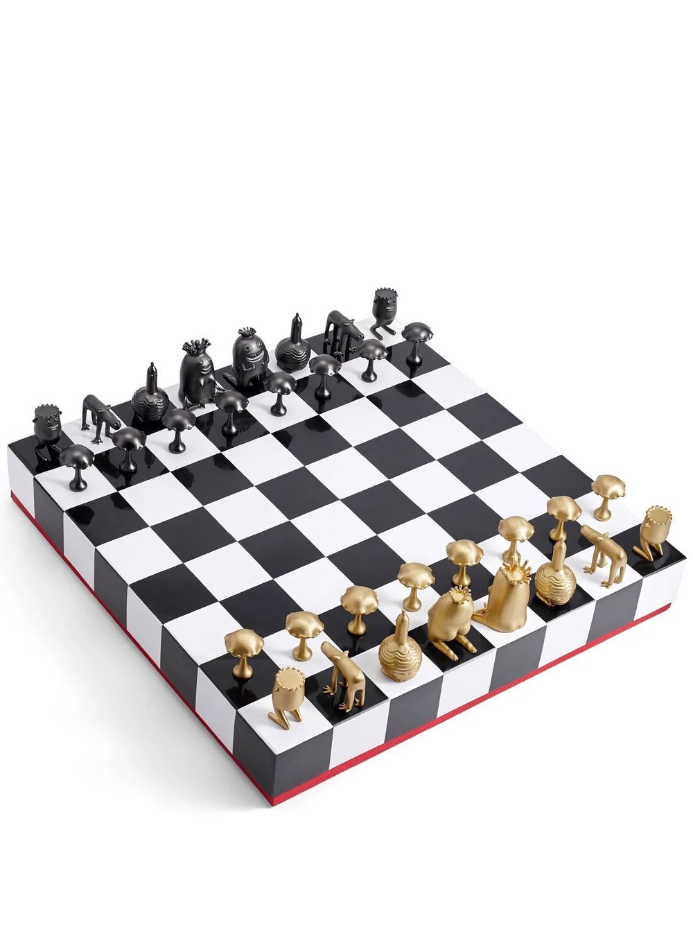L'objet Haas Chess Set In Black