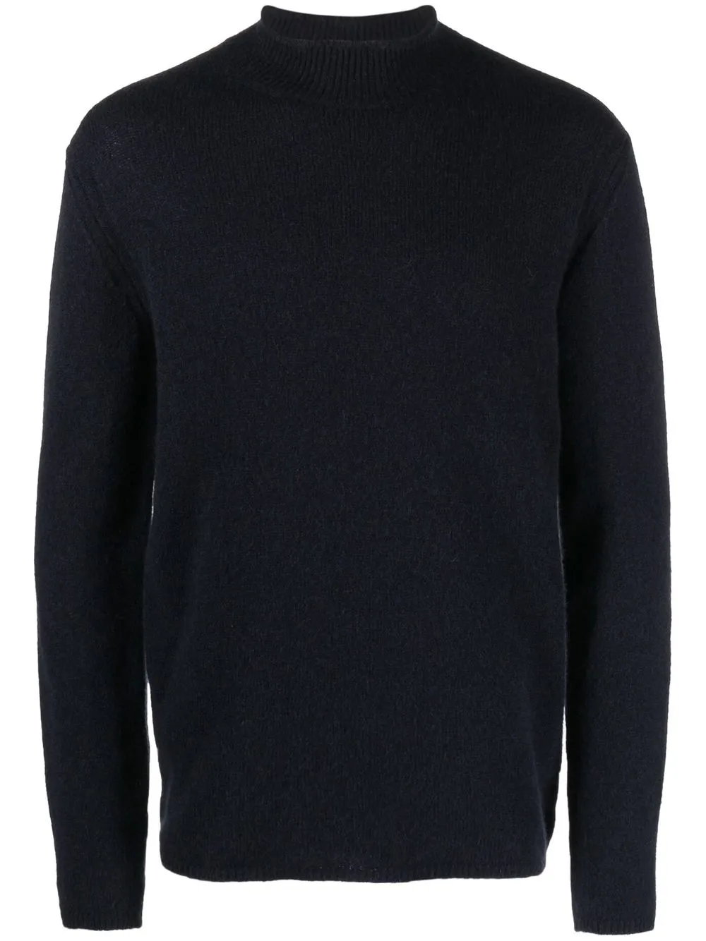 Roberto Collina Roll-neck Knit Jumper In Blue