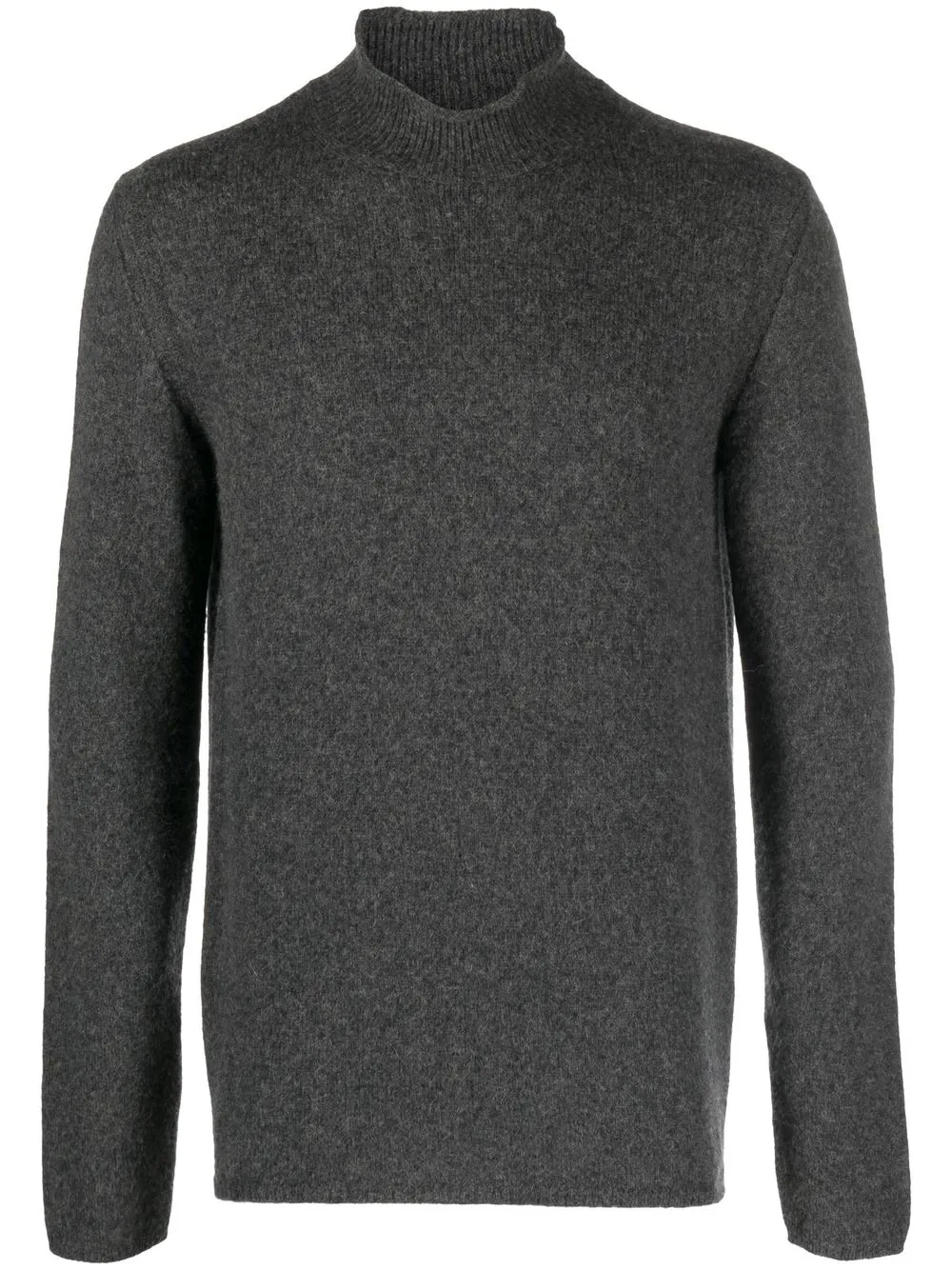 

Roberto Collina roll-neck knit jumper - Grey