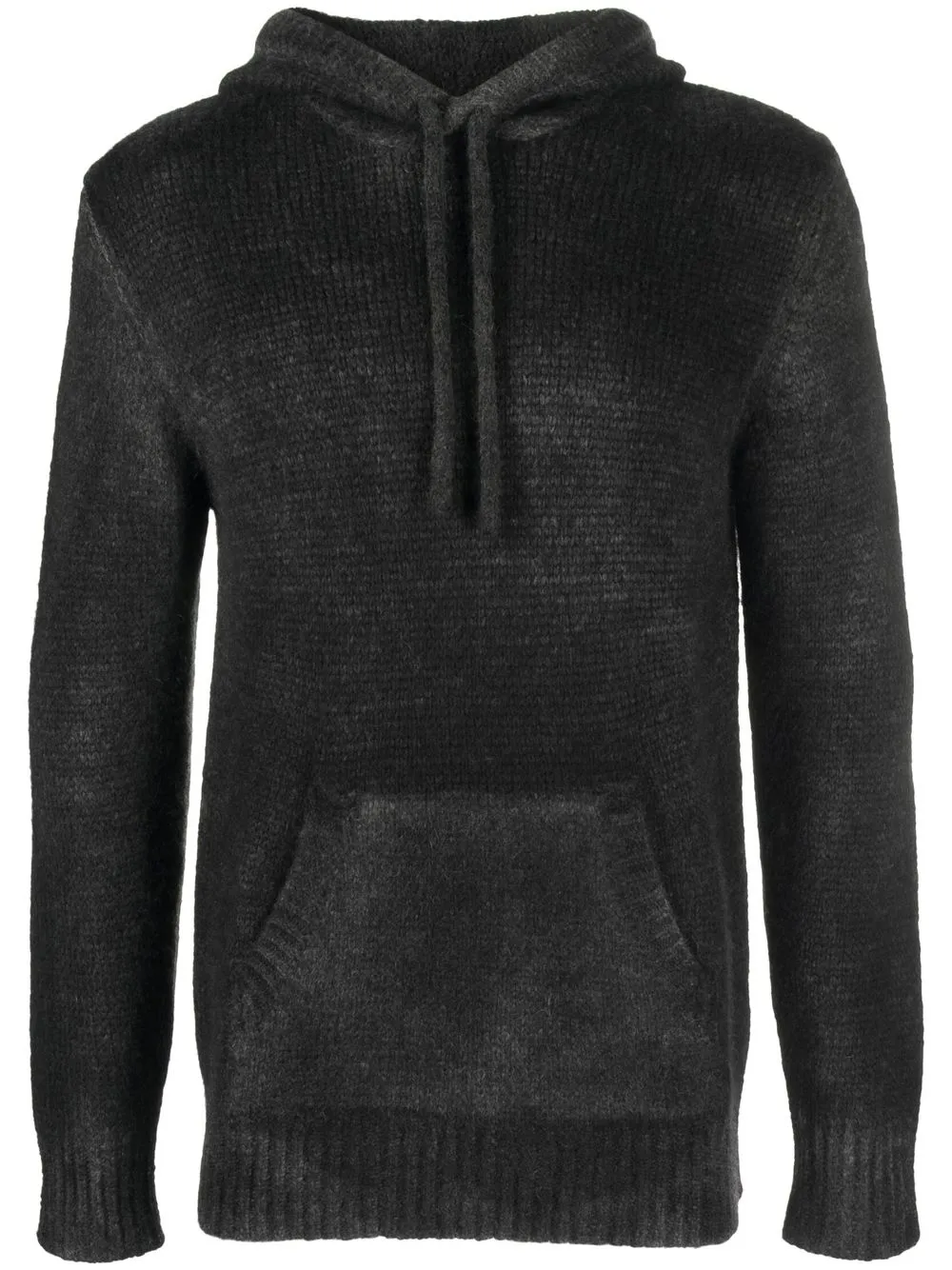 

Roberto Collina alpaca-blend drawstring hoodie - Grey