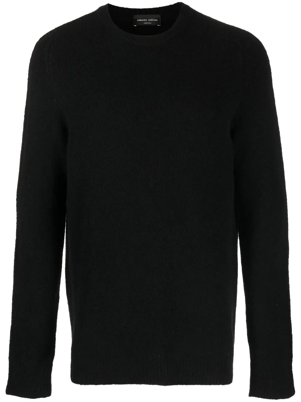 

Roberto Collina round-neck knit jumper - Black