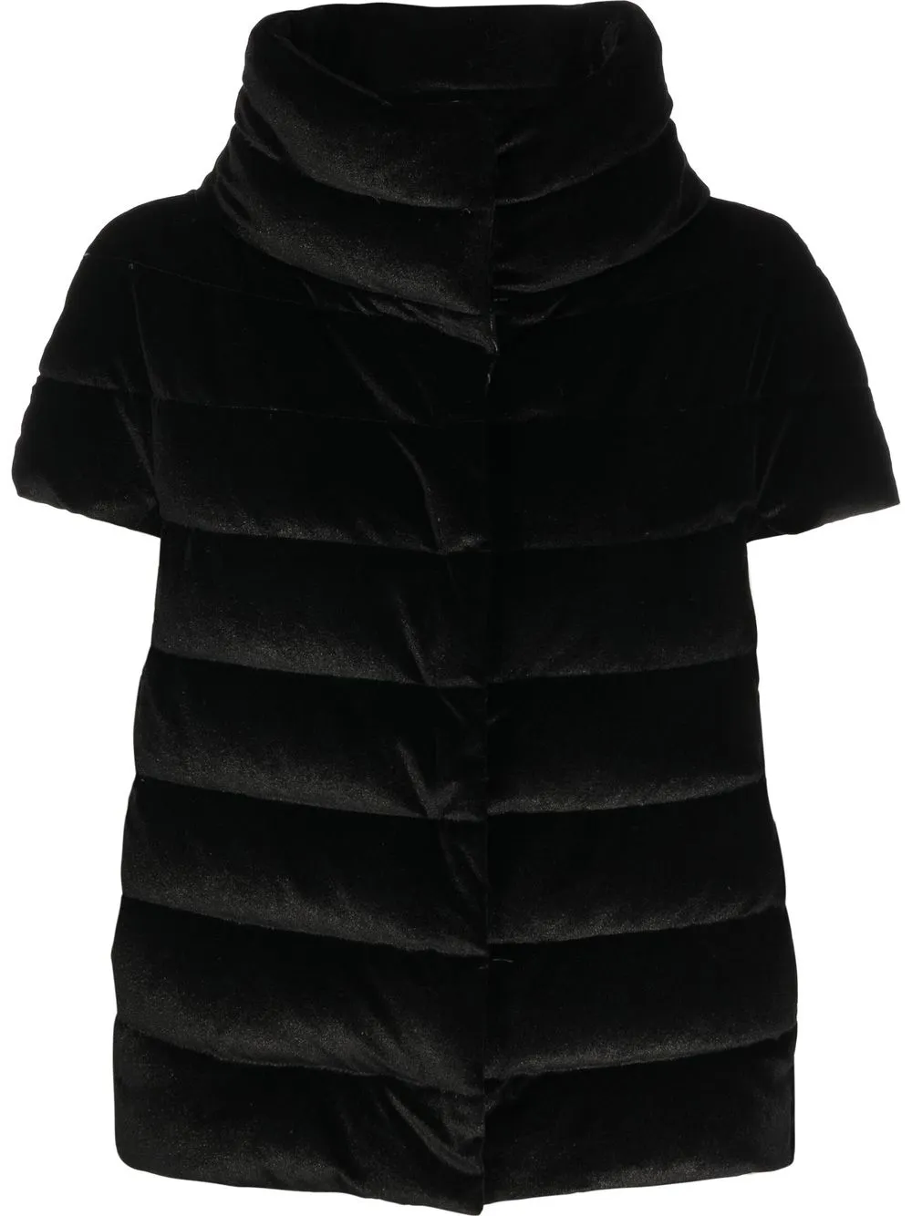 

Herno Emilia padded cape jacket - Black