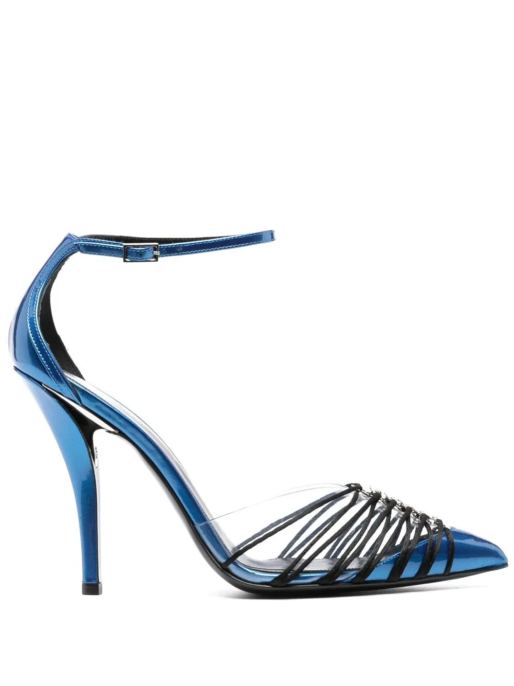 

Giorgio Armani pointed-toe 110mm pumps - Blue