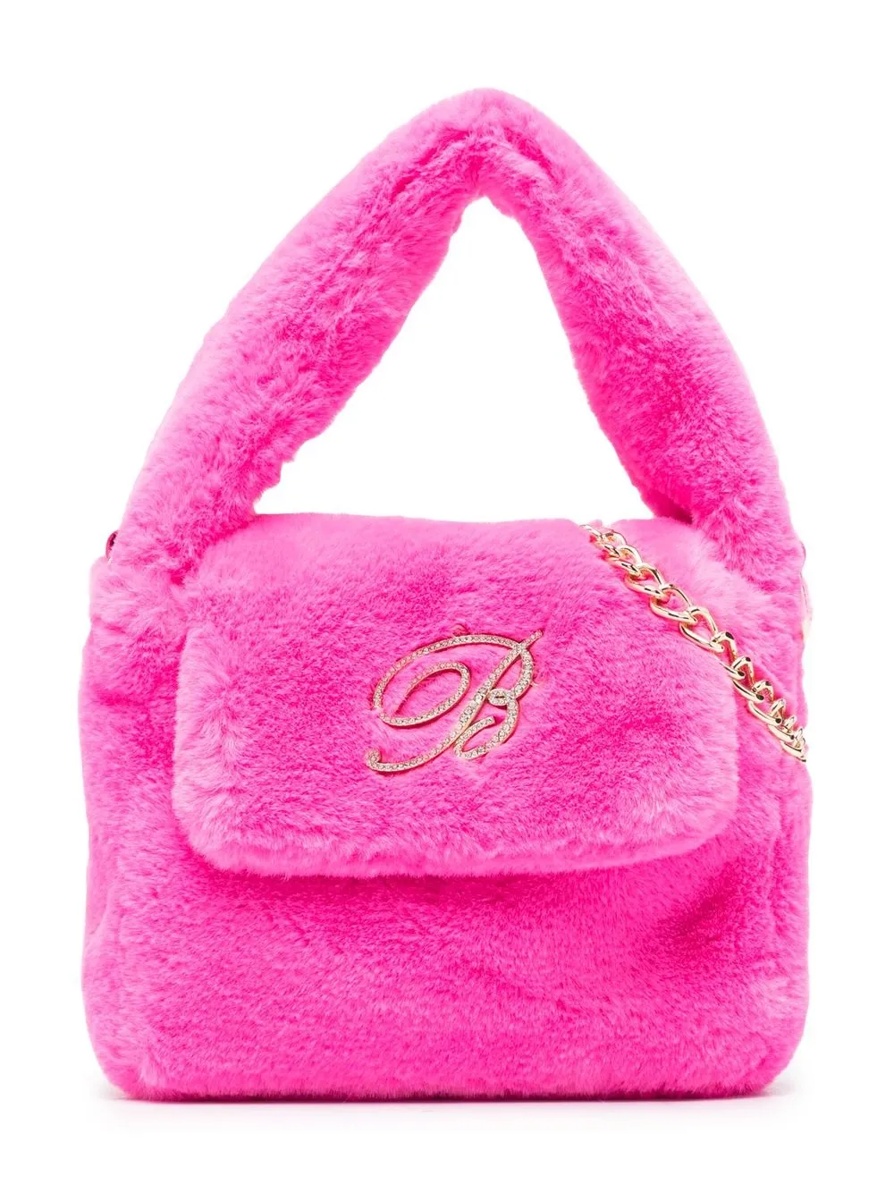 

Miss Grant Kids Azalea faux-fur bag - Pink