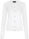 Dolce & Gabbana button-up silk cardigan - White