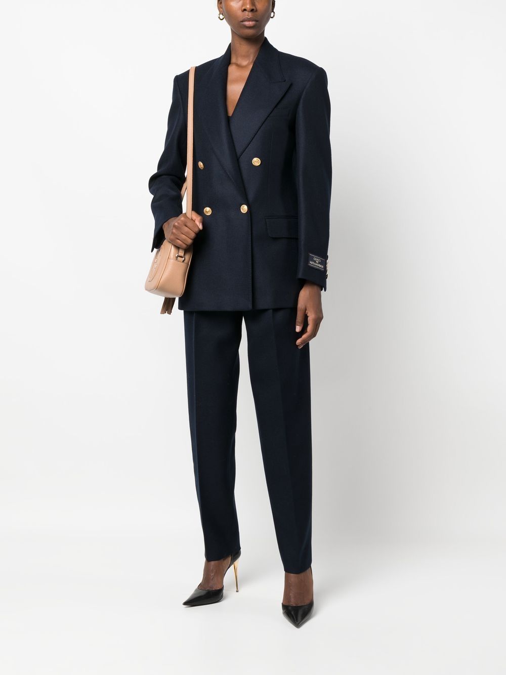 Gucci light cashmere tailored trousers - Blue