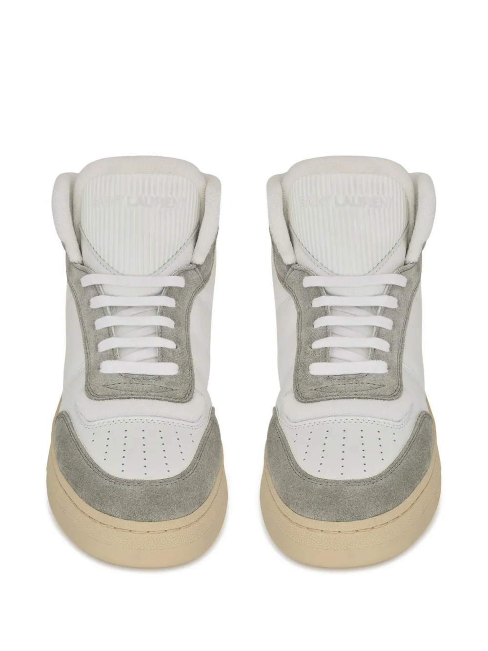 Saint Laurent SL/80 high-top Sneakers | White | FARFETCH