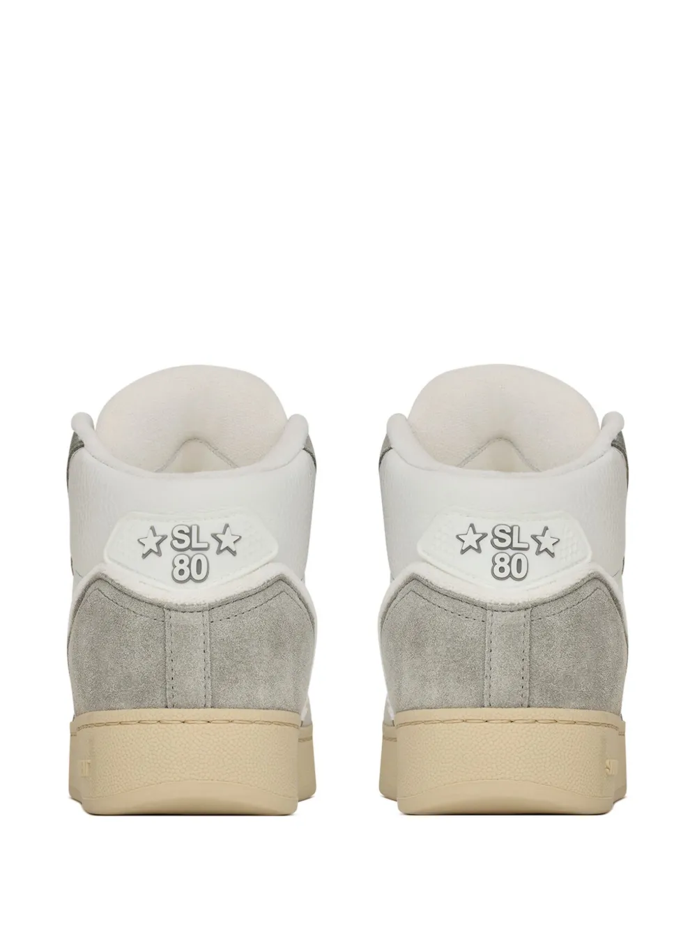 Saint Laurent SL/80 high-top Sneakers | White | FARFETCH