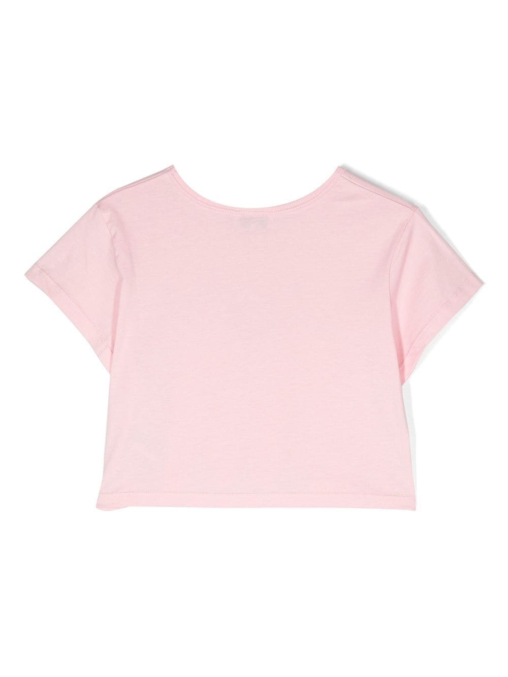 SONIA RYKIEL ENFANT logo-print Cropped T-shirt - Farfetch