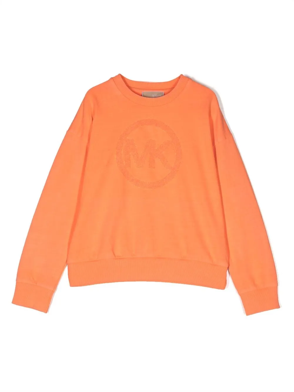 

Michael Kors Kids cotton logo-print sweatshirt - Orange