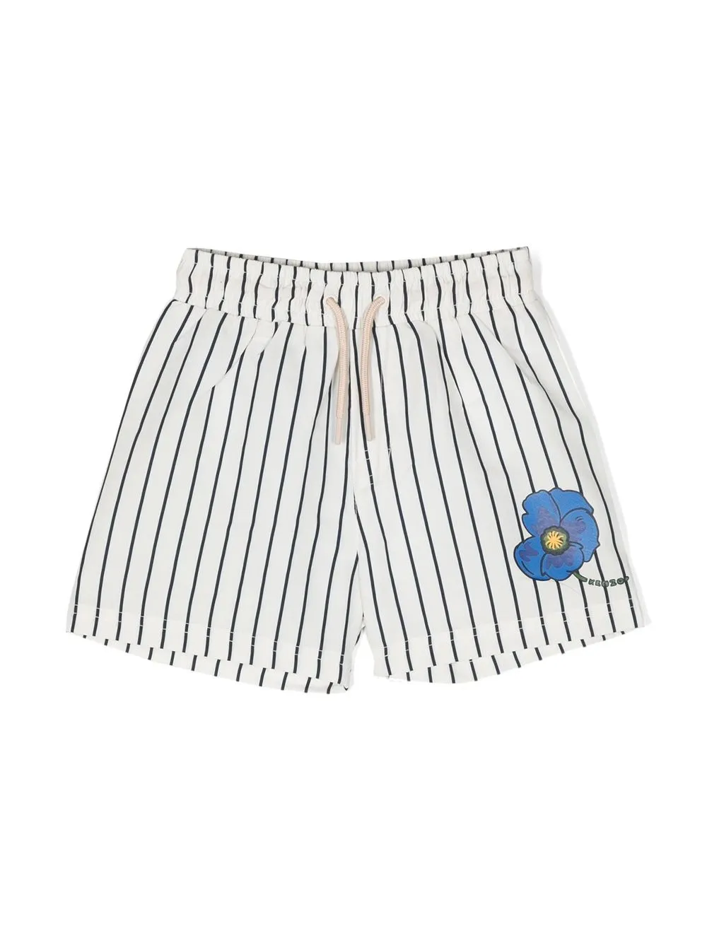 

Kenzo Kids striped swimming trunks - Neutrals