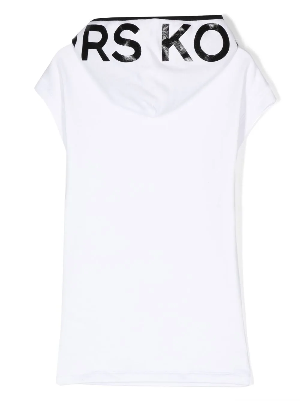 Michael Kors Kids Jurk met logoprint - Wit