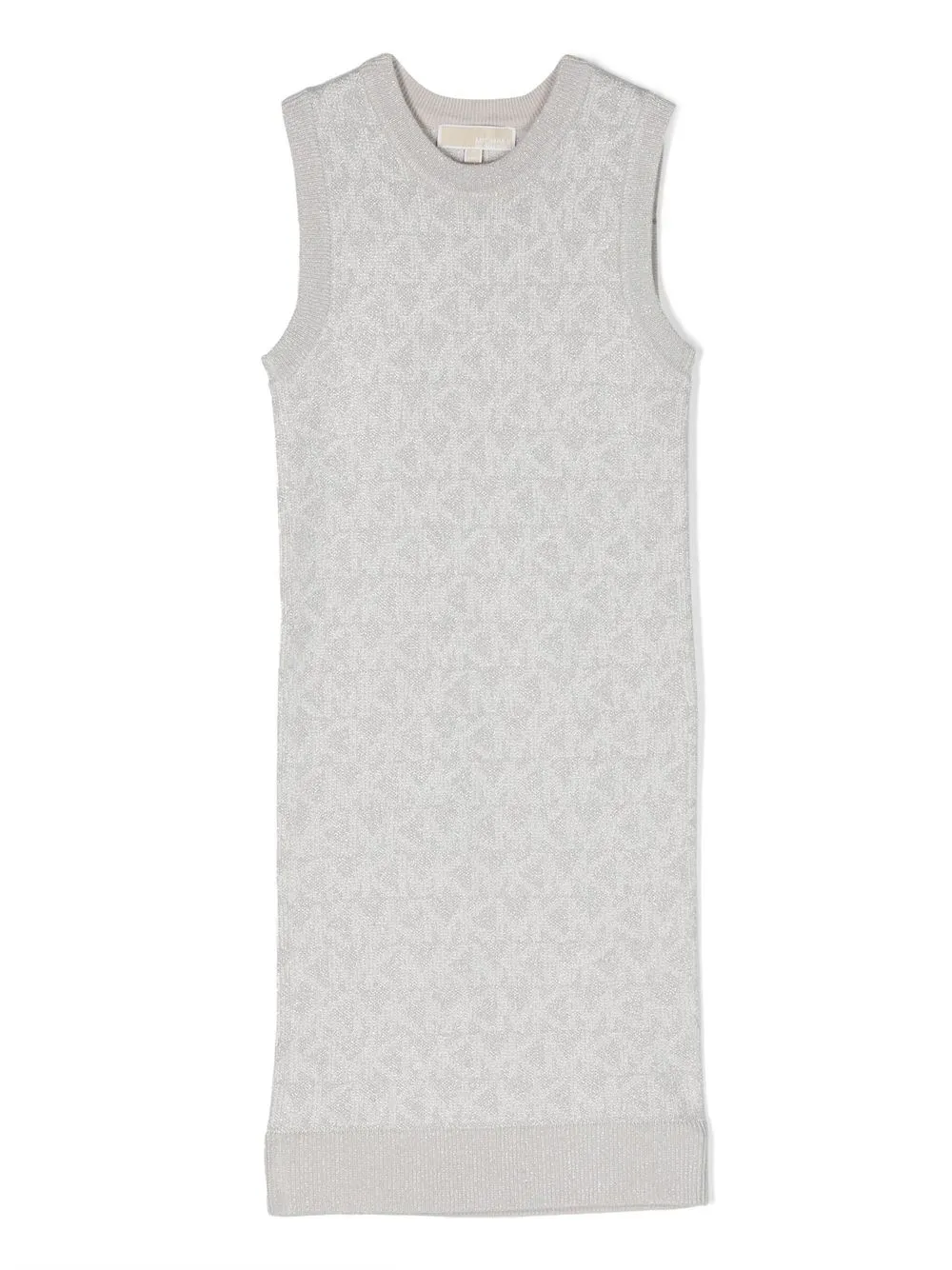 

Michael Kors Kids monogram knitted dress - Grey