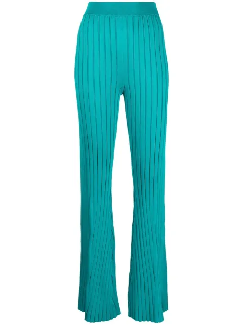 REMAIN ribbed-knit flare pant