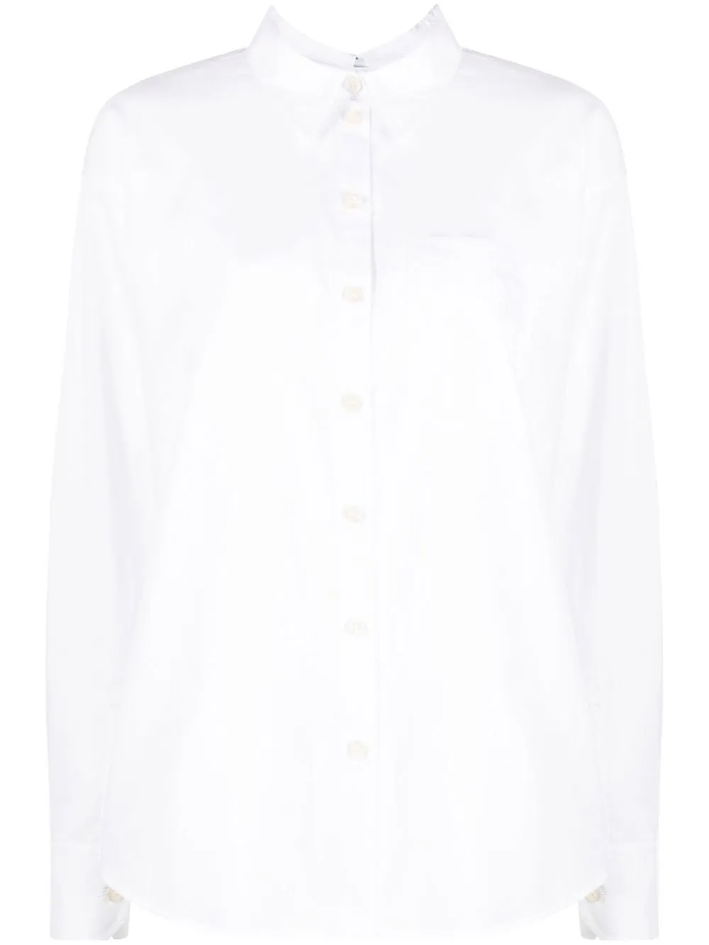 

Acne Studios double-front long-sleeved shirt - White