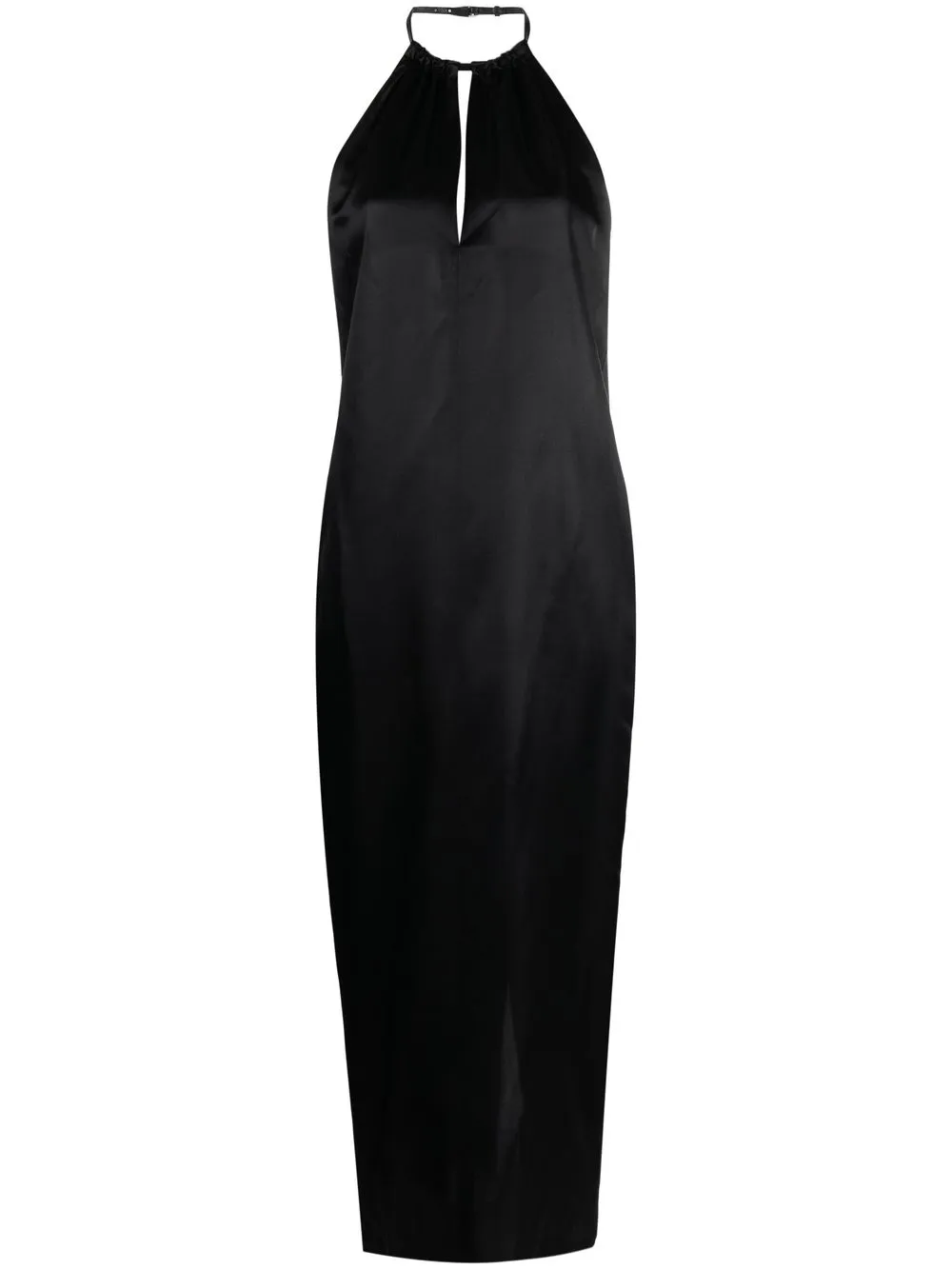 

Acne Studios keyhole-neck open-back dress - Black