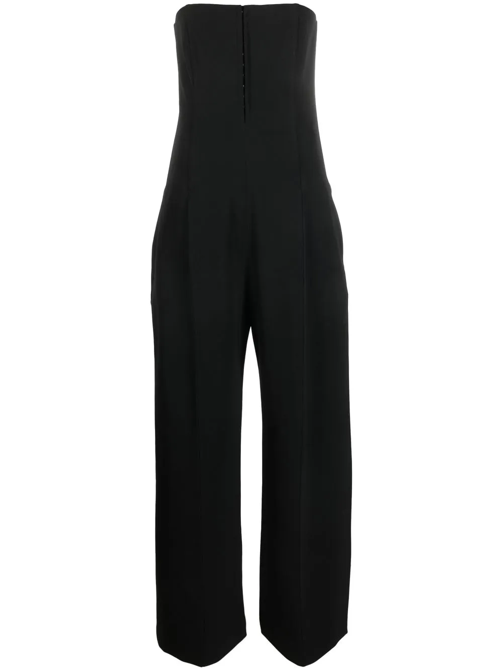 

Acne Studios strapless wide-leg jumpsuit - Negro