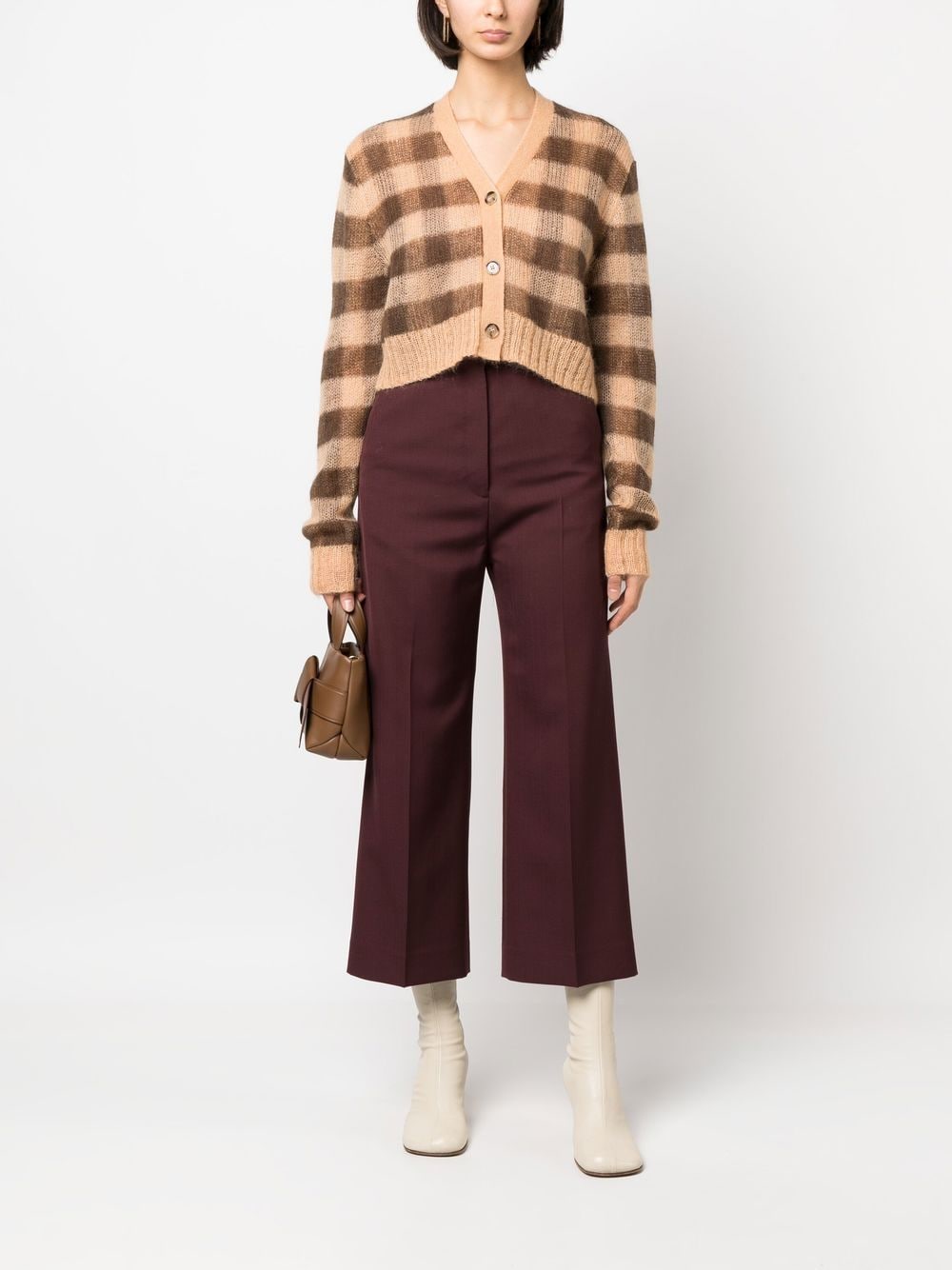 Acne Studios High waist broek - Rood