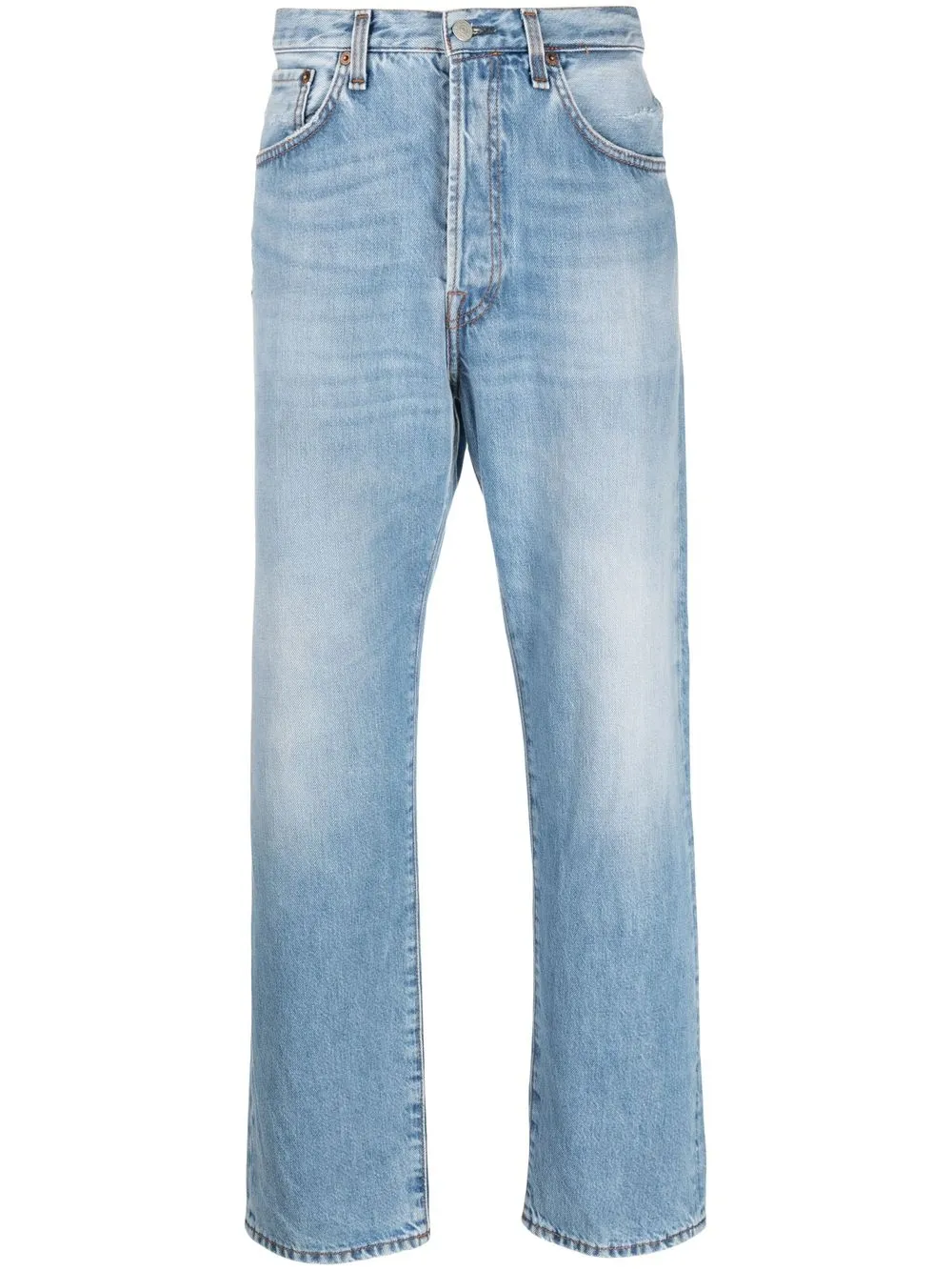 Acne Studios Relaxed Fit Coated Jeans - Farfetch