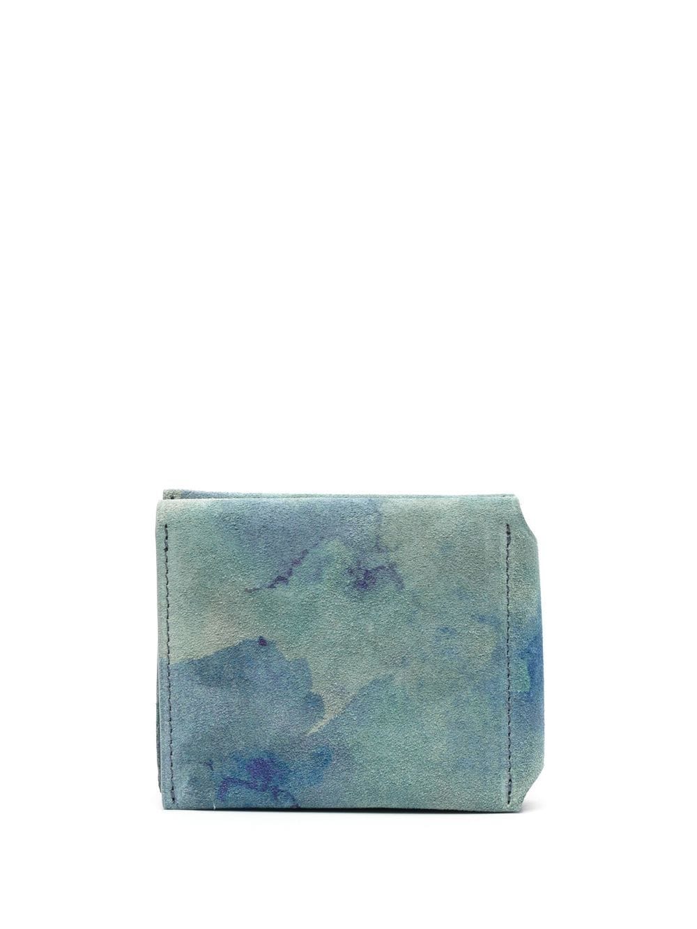 Acne Studios Leren portemonnee - Blauw