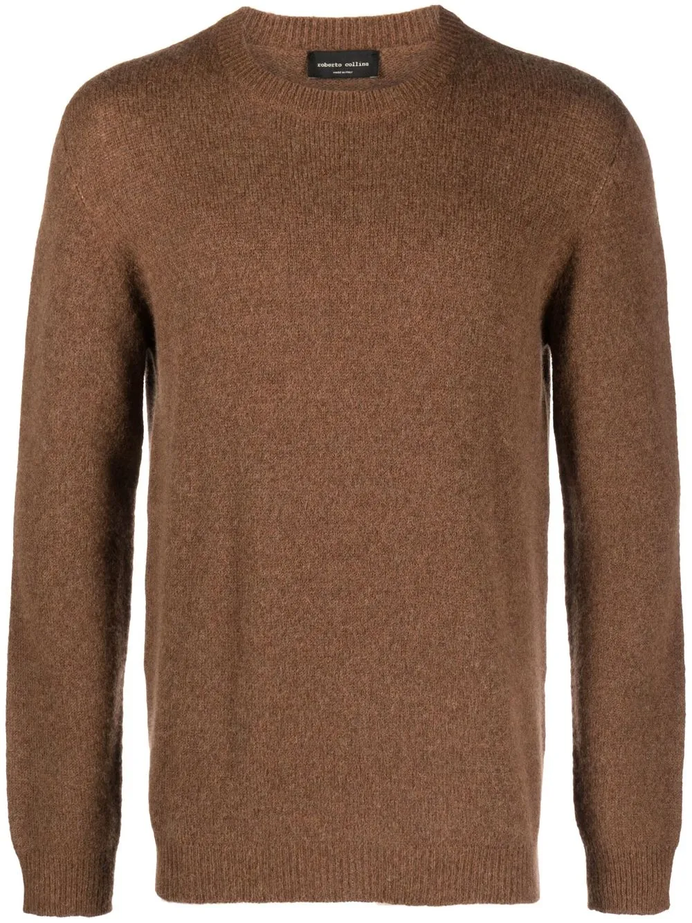 

Roberto Collina long-sleeve knitted jumper - Brown