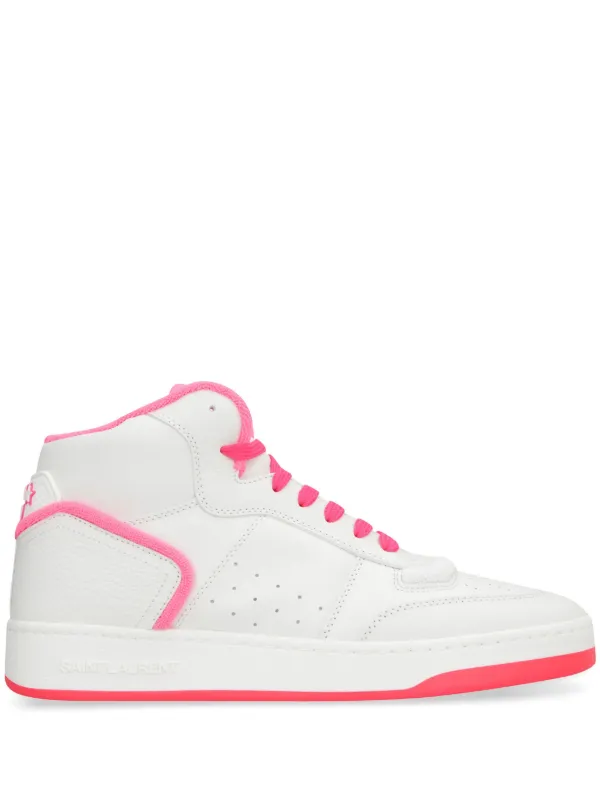 Saint Laurent SL 80 high top Sneakers White FARFETCH AU