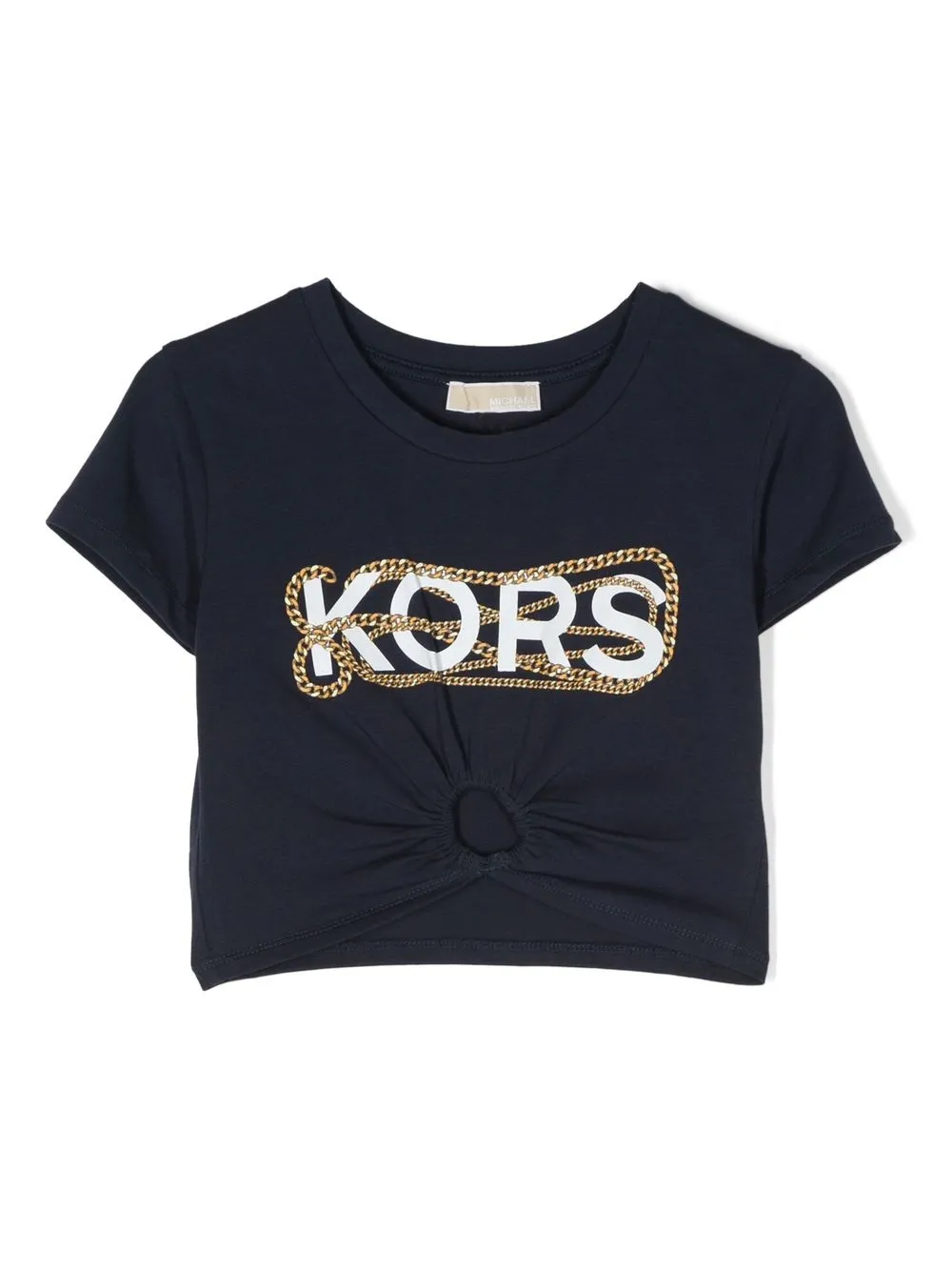 

Michael Kors Kids logo-print cotton T-Shirt - Blue