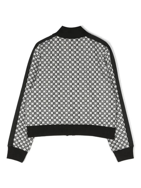 Checkerboard hotsell bomber jacket