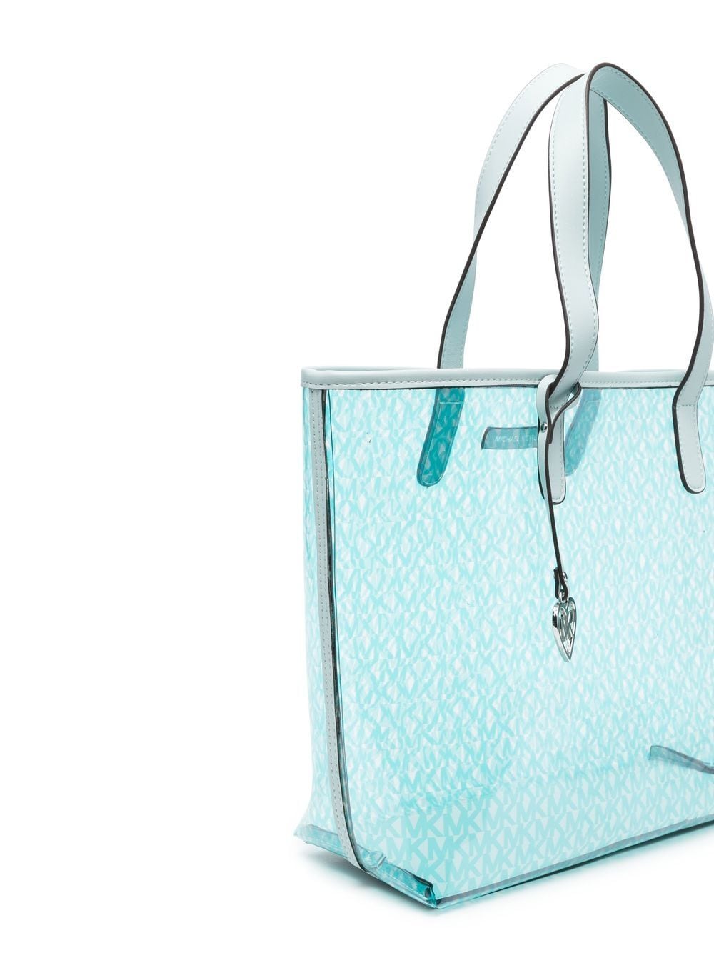Shop Michael Kors Monogram-print Tote Bag In Blue