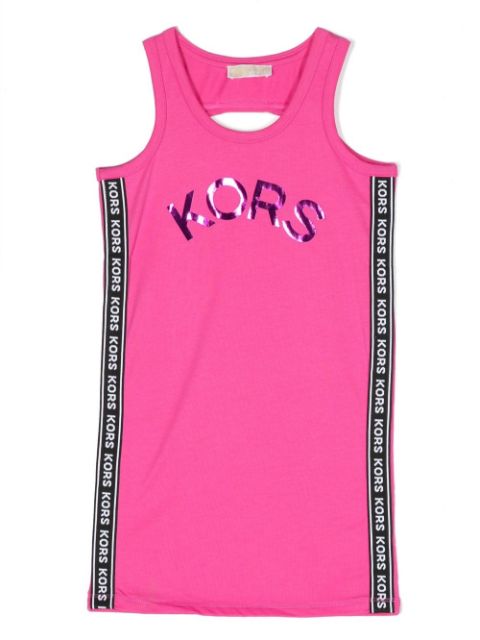 Michael Kors Kids - logo-print sleeveless dress