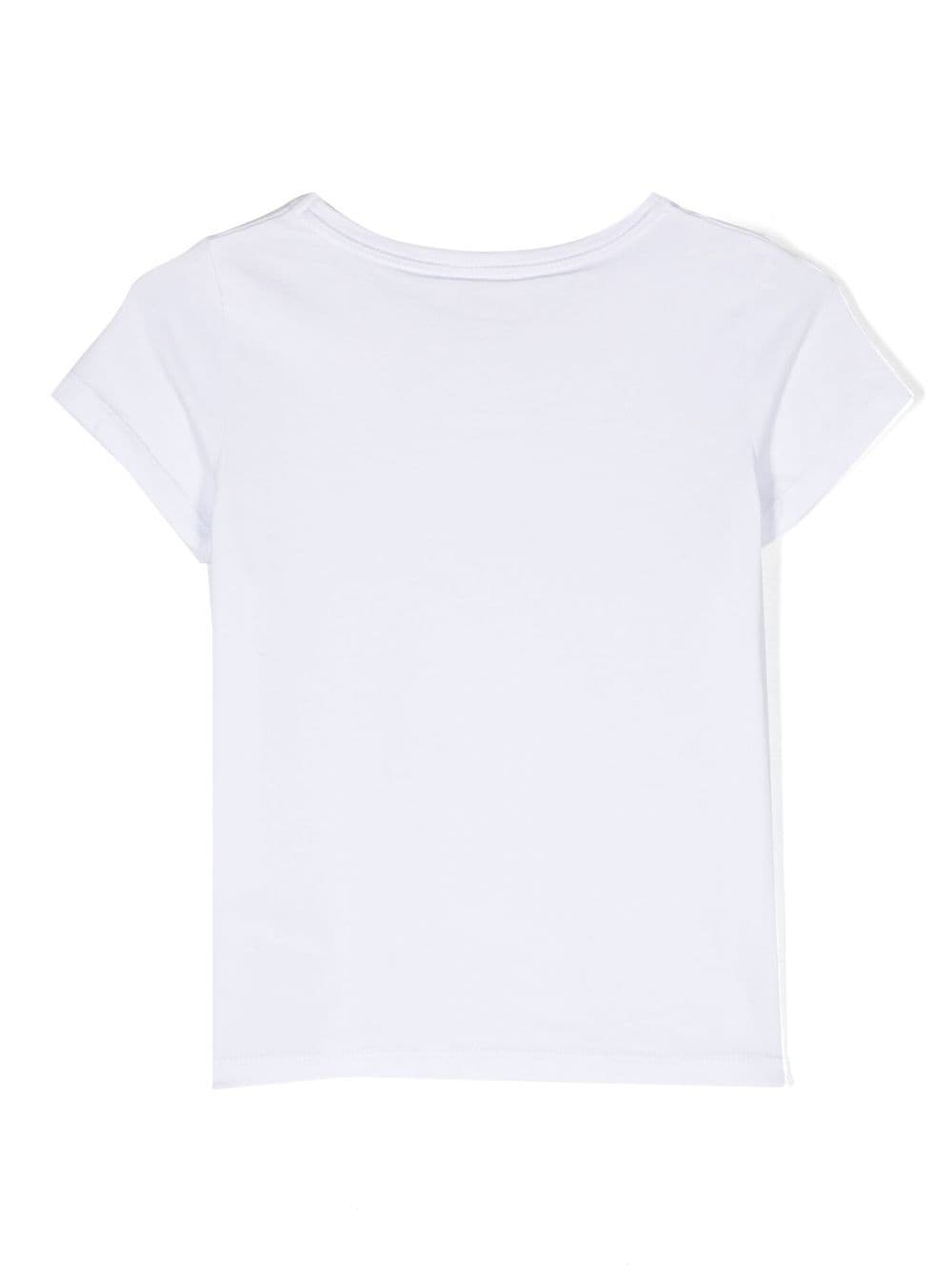 Michael Kors Kids T-shirt met logoprint - Wit