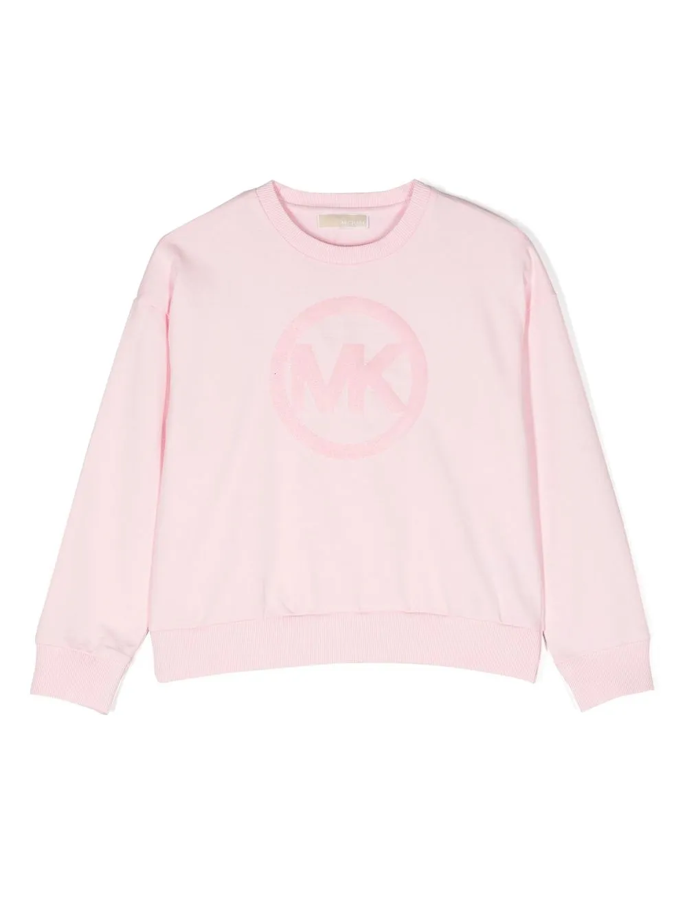 

Michael Kors Kids logo-print cotton sweatshirt - Pink