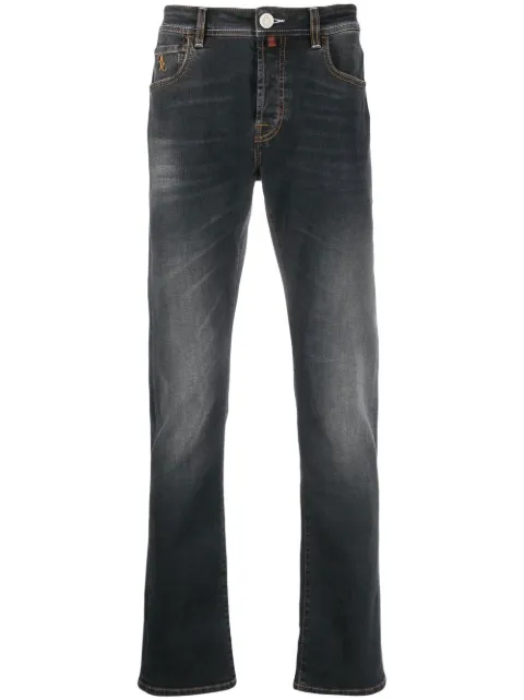 Billionaire jean à patch logo