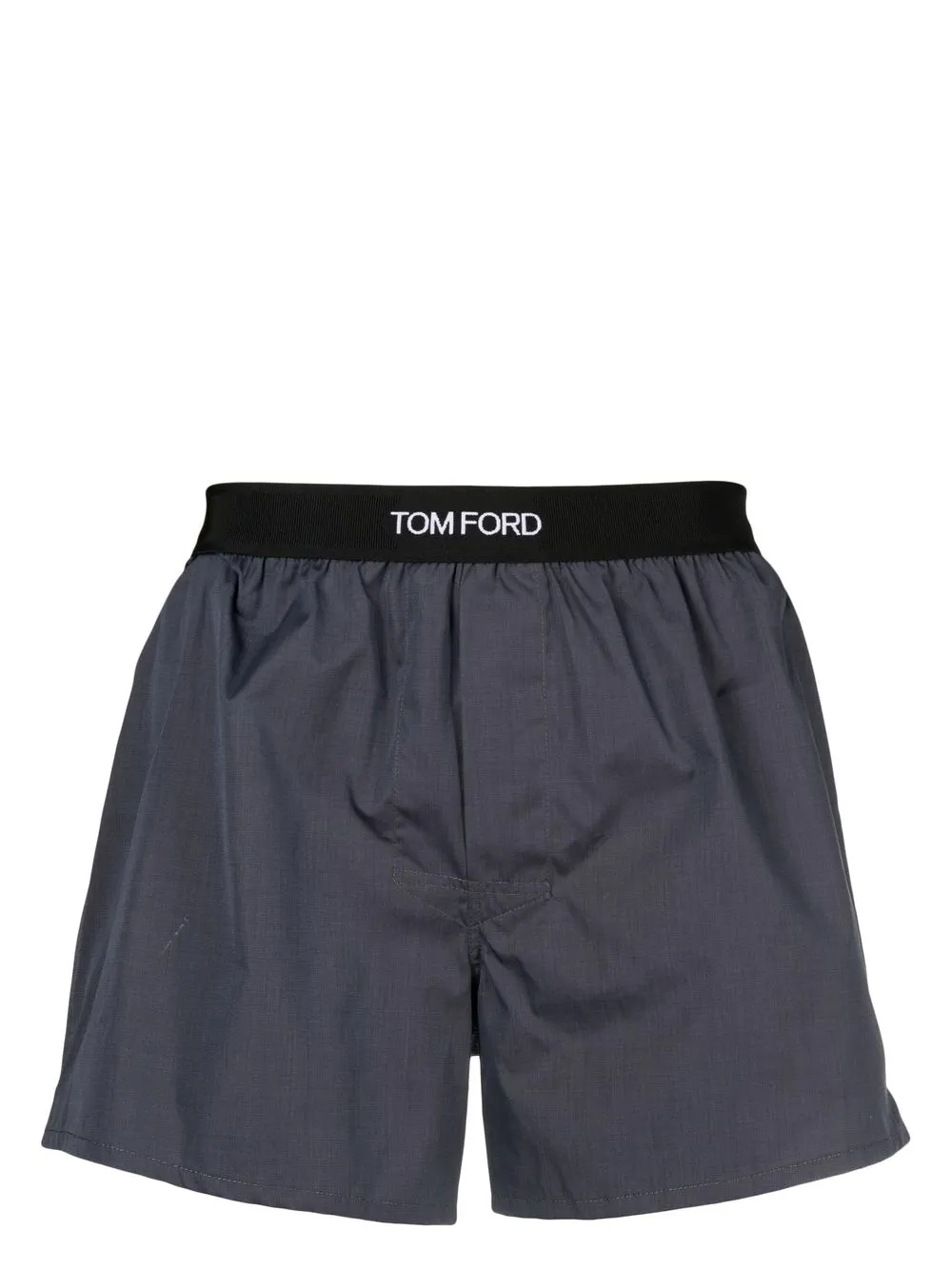 

TOM FORD logo-waistband cotton boxers - Blue