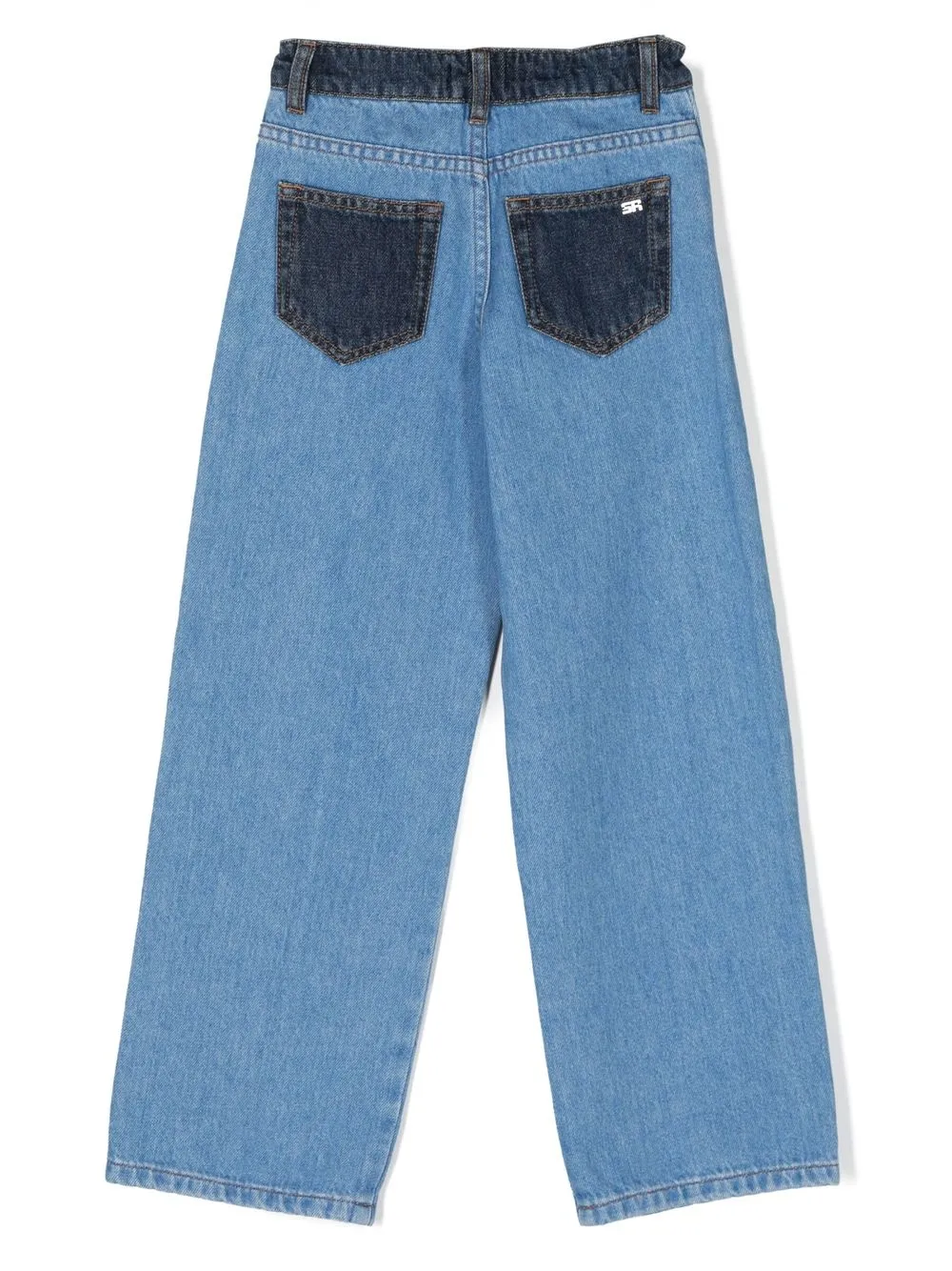 SONIA RYKIEL ENFANT Jeans met tonale studs - Blauw