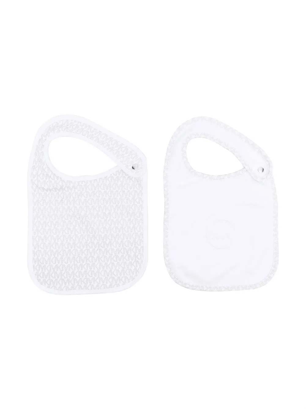 

Michael Kors Kids pack of two monogram bibs - White