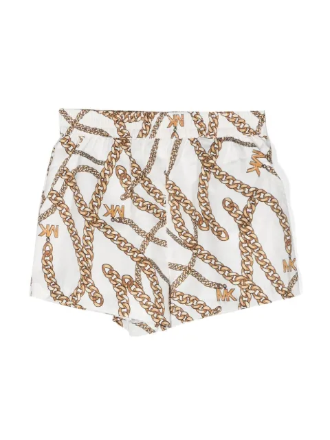 Michael Kors Kids chain link-print shorts