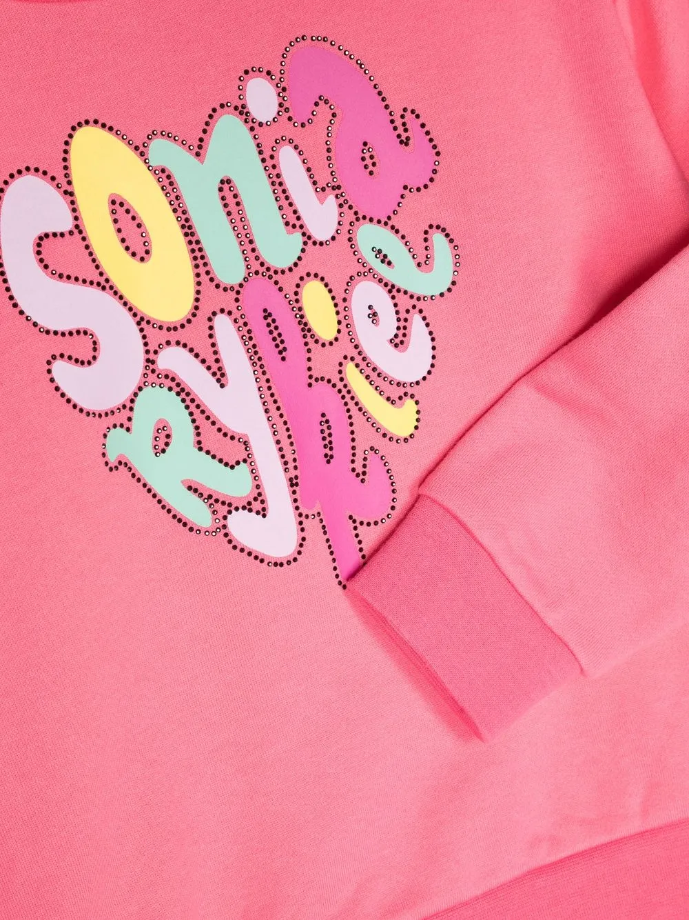 Logo-Print Embellished Sweatshirt