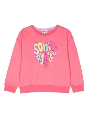 SONIA RYKIEL ENFANT ロゴ スウェットシャツ | ブラック | FARFETCH JP