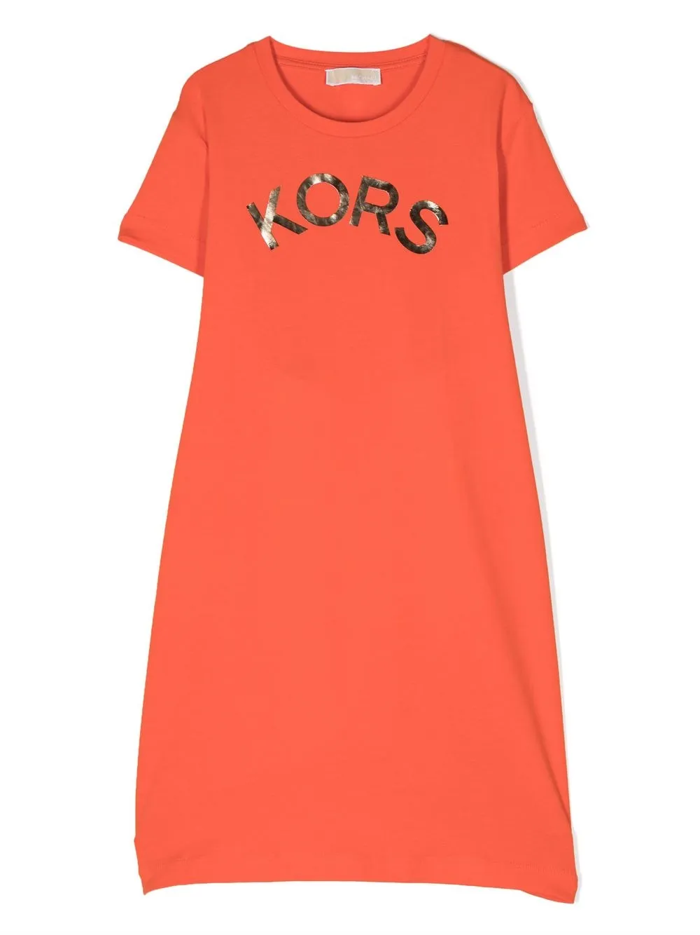 

Michael Kors Kids logo-print short-sleeve dress - Silver