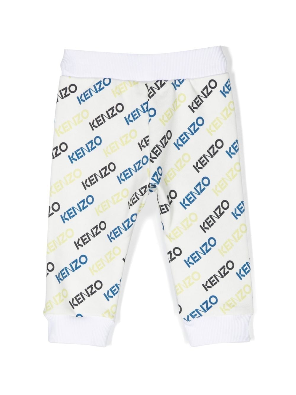 Shop Kenzo Logo-print Track Pants In White