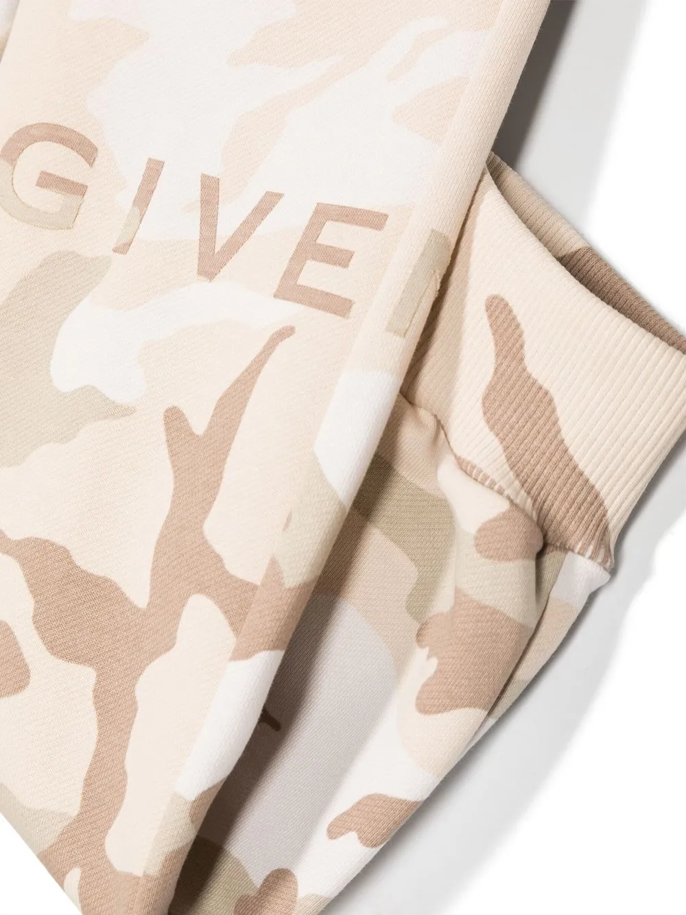 Givenchy Monogram-print Camouflage Track Pants In Neutrals